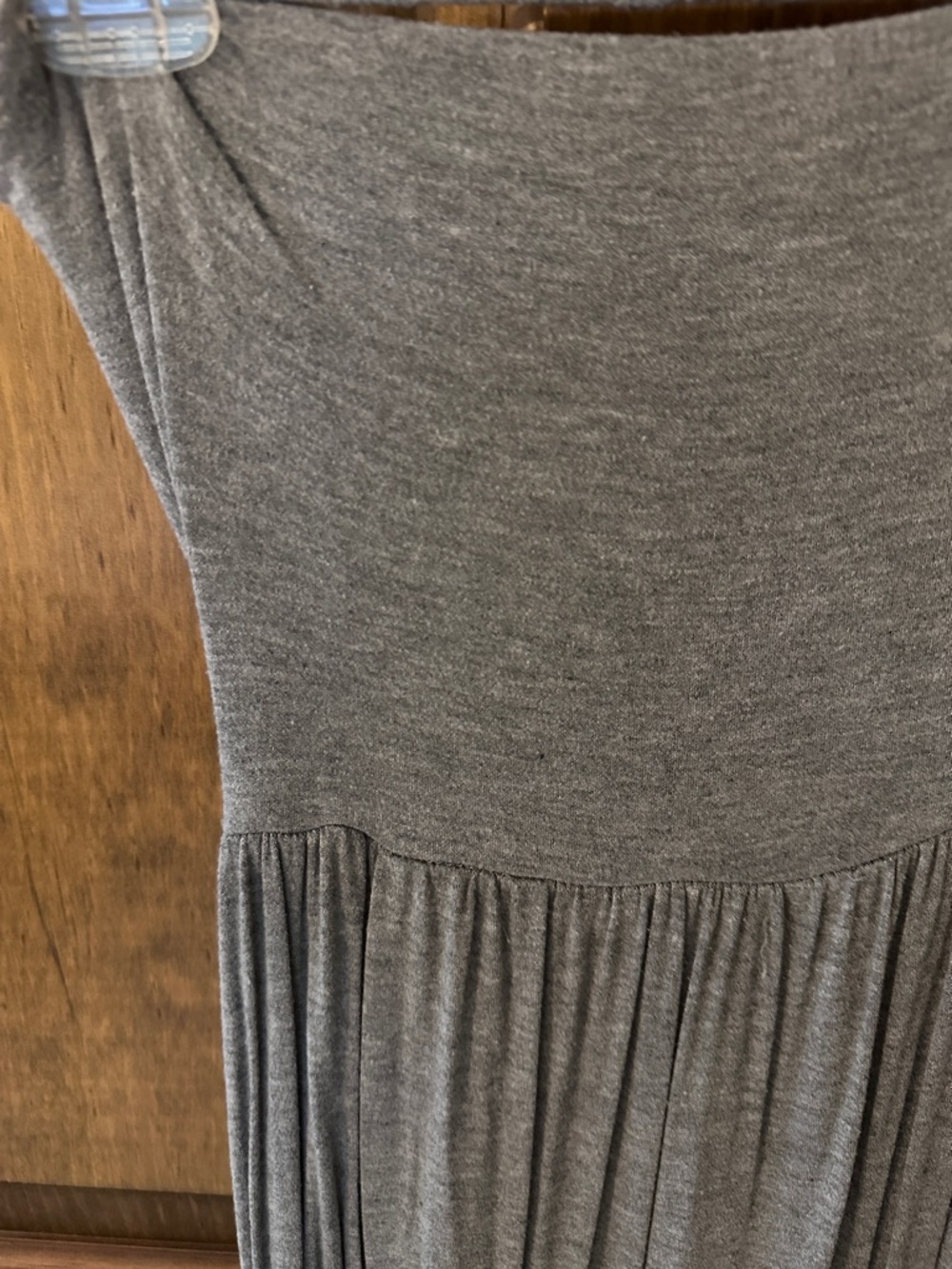 BKE Heather Gray Strapless Maxi Dress - Picture 2 of 3